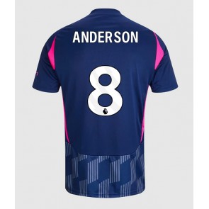 Nottingham Forest Elliot Anderson #8 Udebanetrøje 2024-25 Kort ærmer